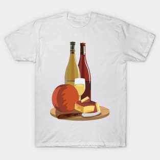 Wine and Cheese T-Shirt